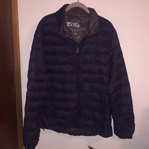 Michael Kors puffy zip up